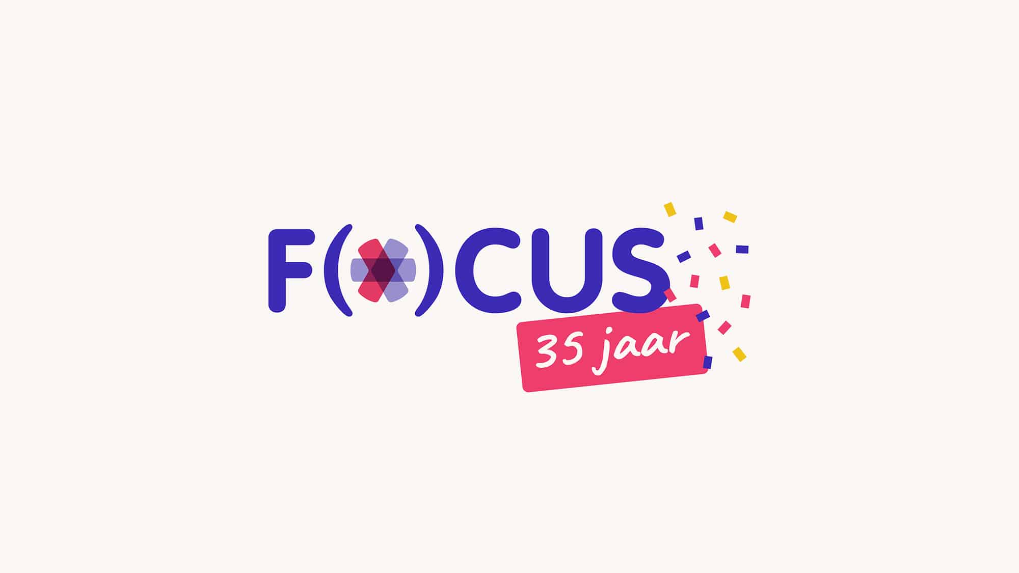 Focus logo 35 jaar